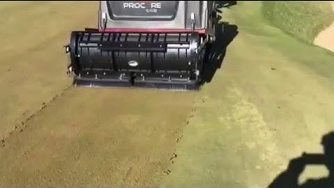Nordic Plow Core Solution on Toro ProCore at Shore Acres CC, Lake Bluff IL-HD