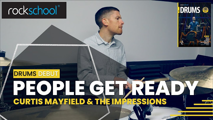 People Get Ready Drums version - Drums performance video thumbnail