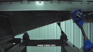 ROSTA Rocker Arms on de-watering shaker table for quiet operation