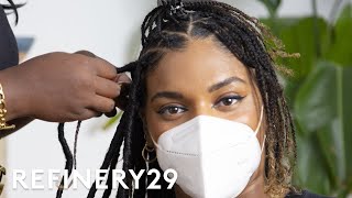 I Got 48 Inches Of Faux Locs | Hair Me Out | Refinery29