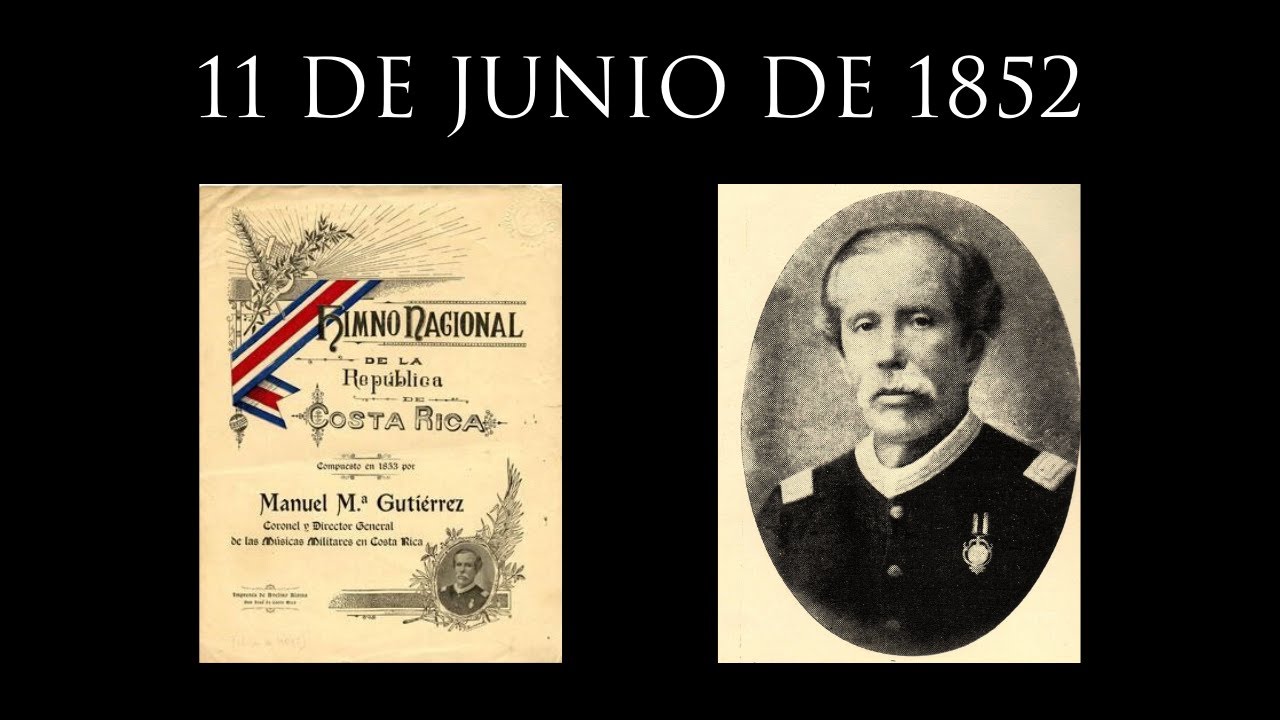 Descubre La Historia Del Himno Nacional De Costa Rica Youtube