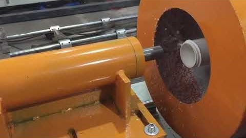 Plastic pipe threading machine,Tube machine,PVC/PE pipe threader,Pipe extrusion,auxiliary machine