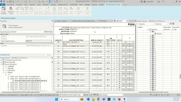 How to find a circuit from a panel schedule in Revit