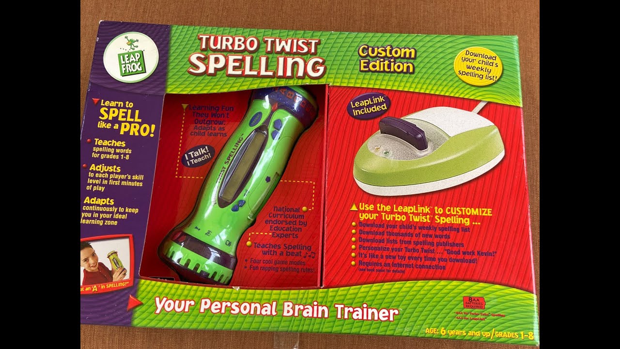 LeapFrog Turbo Twist Spelling Quantum Leap Learning System 