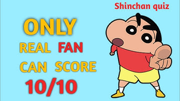 only true shinchan fan can score 10/10 😍😍😍 || shinchan quiz || Kaun Banega crorepati