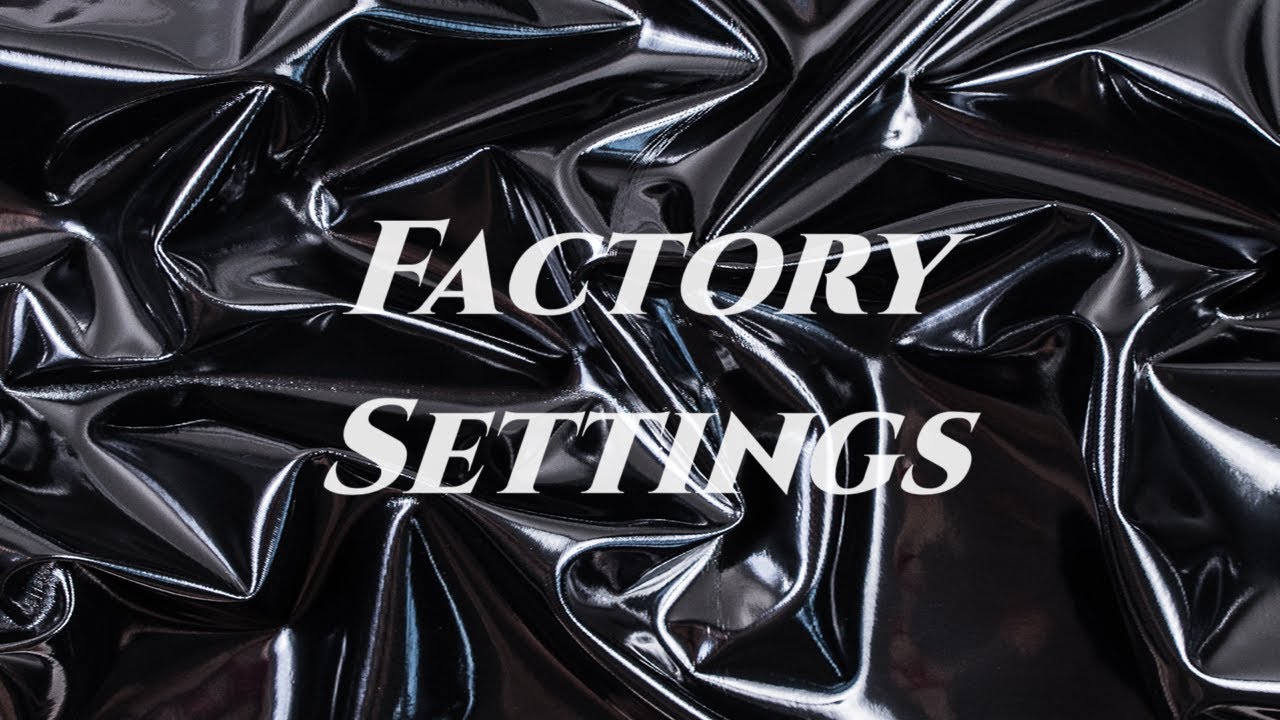 Factory Settings [M4A][Hypnosis ASMR RP][Dronification Program x Drone Listener]