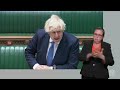 Prime Minister's Questions with British Sign Language (BSL) - 14 July 2021