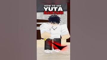 HOW TO USE YUTA SECRET BLACK FLASH! #jujutsushenanigans #roblox #foryou #jjk #yuta
