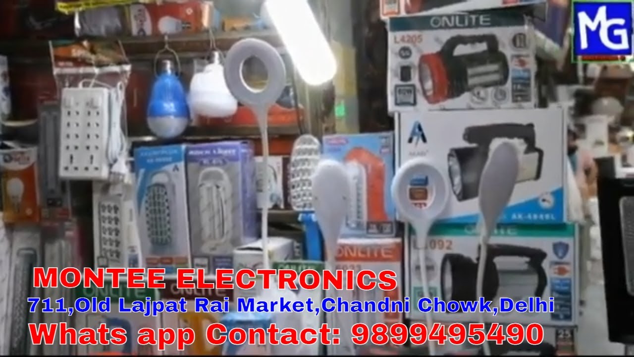 Montee Electronics Wholesale Electronic Market Lajpat Rai Market