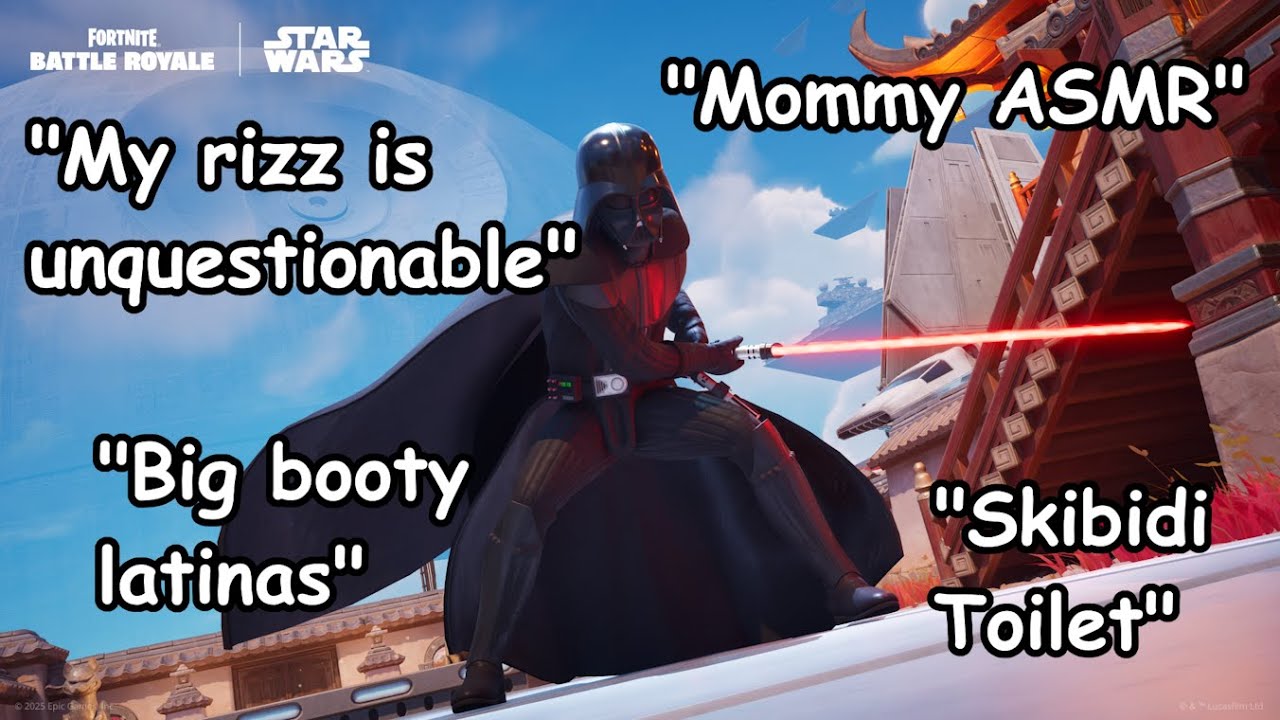 Fortnite AI Darth Vader Compilation