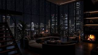 🌧️No Ads | Gentle Rain Outside the Bedroom Window | Cozy Ambience for Deep Focus, Reading & Studying