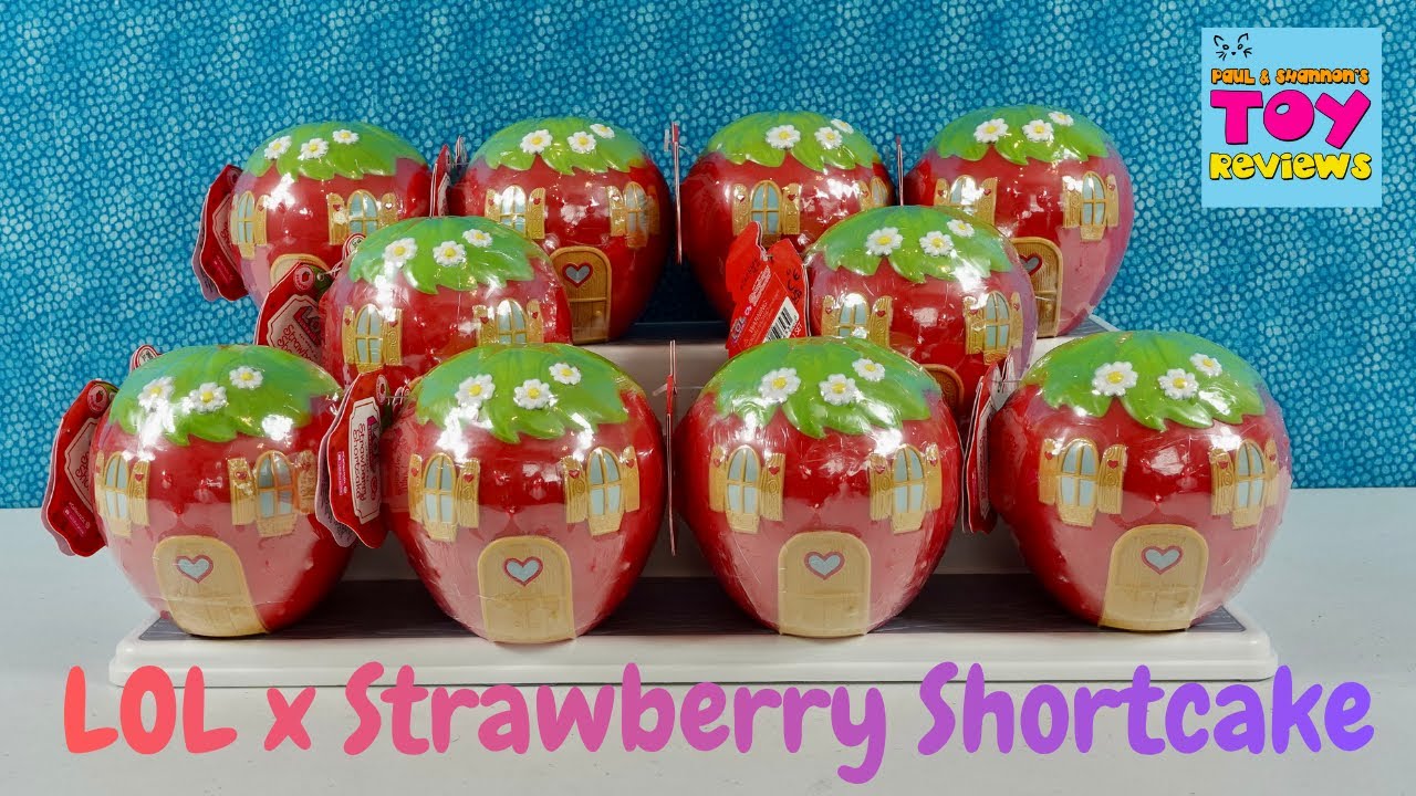 LOL Surprise x Strawberry Shortcake Blind Capsule Doll Unboxing Review