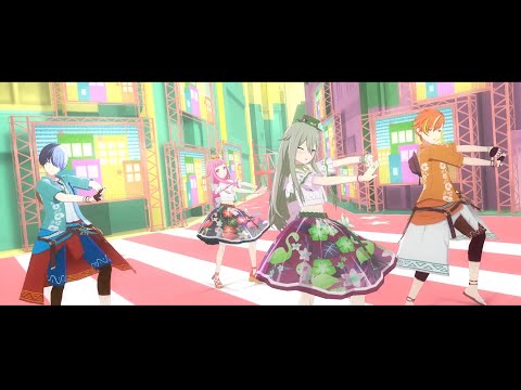 【プロセカMV】限定ヘアの彰人、冬弥、えむ、寧々でdrop pop candy（バカンス衣装Ver）