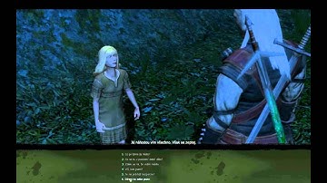 Zaklínač 1 - gameplay part 248 ( censored version ) - hard difficulty - CZ