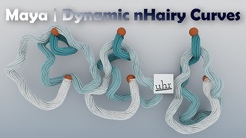 Maya: Dynamic nHairy Curves