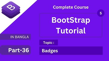 badge in bootstrap 5 tutorial in bangla || how to use badges || bootstrap full course bangla