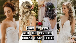 How to pick out the perfect hair style for your wedding day! screenshot 1