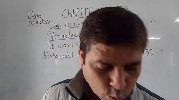 Class V EVS 23-12-2020 by Mr Rupesh Chapter 25