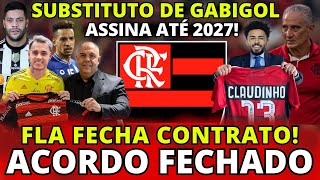 ACERTOU NESSA SEXTA! FLAMENGO OFICIALIZA JOGADOR! SUBSTITUTO DE GABIGOL NO FLA! NOTICIAS DO FLAMENGO