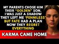My Parents Left Me Penniless for My Golden Brother — But My Karma Was the Sweetest Revenge.