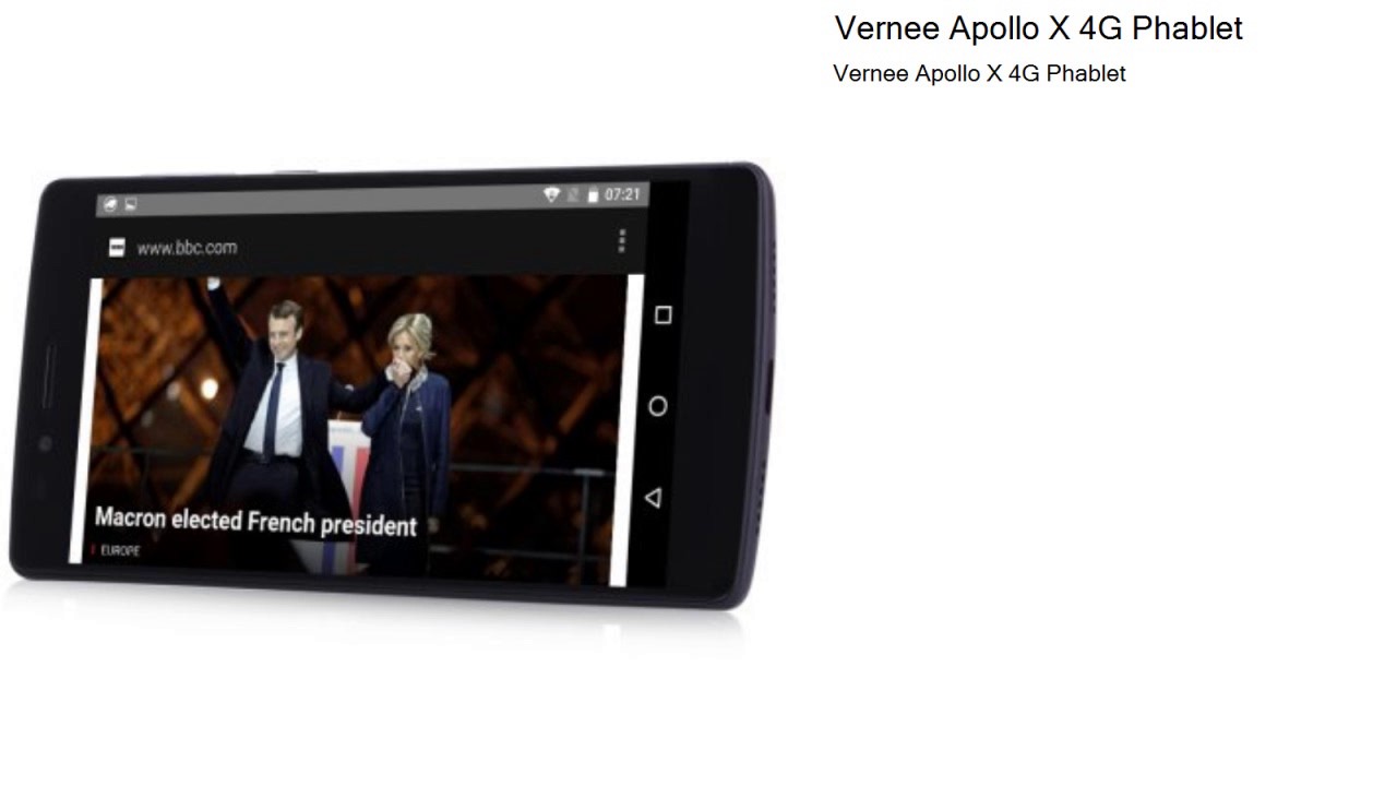 Vernee Apollo X 4G Phablet обзор