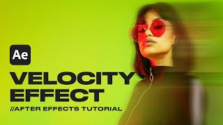 How to do Video Speed Change Based on Music Beat | After Effects Velocity Edit Tutorial
