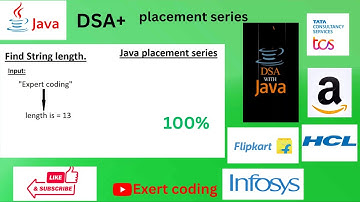Find string length in java 2023 || Expert coding