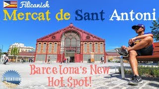 MERCAT de SANT ANTONI in BARCELONA | SPAIN TRAVEL GUIDE