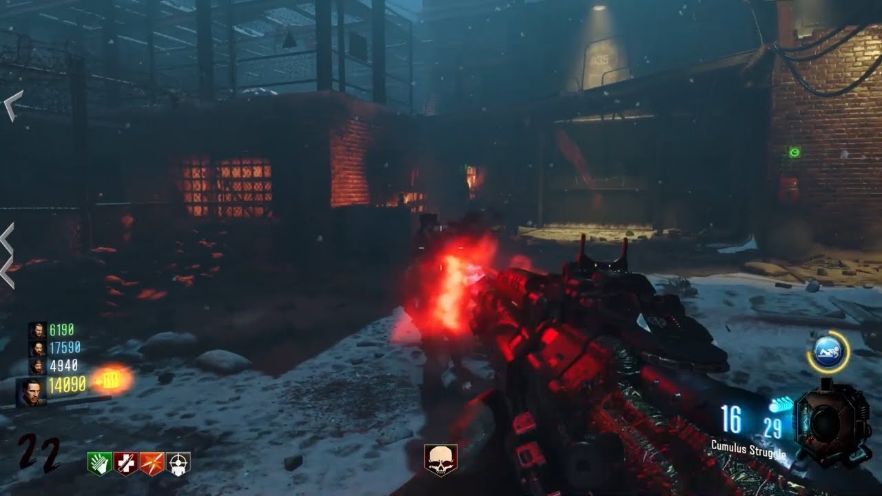 Black Ops 3 Zombies: Sheiva Pack-A-Punched (Upgraded) - Cumulus Struggle