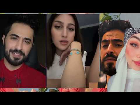 محمد أخو وائل يطلع مع بنات وبعد إلحاح من الفانز يتصل على إبتهال و يقلها إطلعي لايف