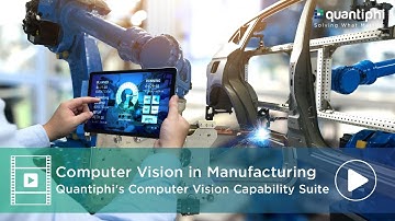 Computer Vision For Manufacturing