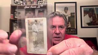 My 3 Hole Ty Cobb Card