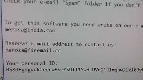 Grovas Ransomware ngrusak semua file.. blon ada obatnya😭😭😭