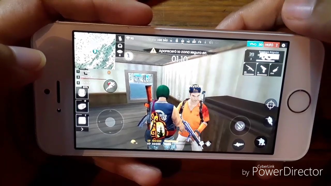 Test Game Iphone 5s Free Fire - YouTube