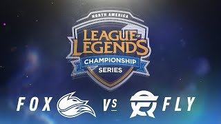 FOX vs. FLY - Week 1 Day 1 | NA LCS Spring Split | Echo Fox vs. Flyquest (2018)