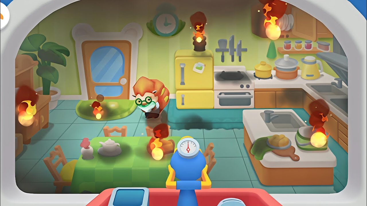 Fire Truck to the Rescue! 🚒 | Tayo the Little Bus Toy Song for Kids