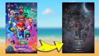 I Turning The Super Mario Galaxy Movie Poster into Horror