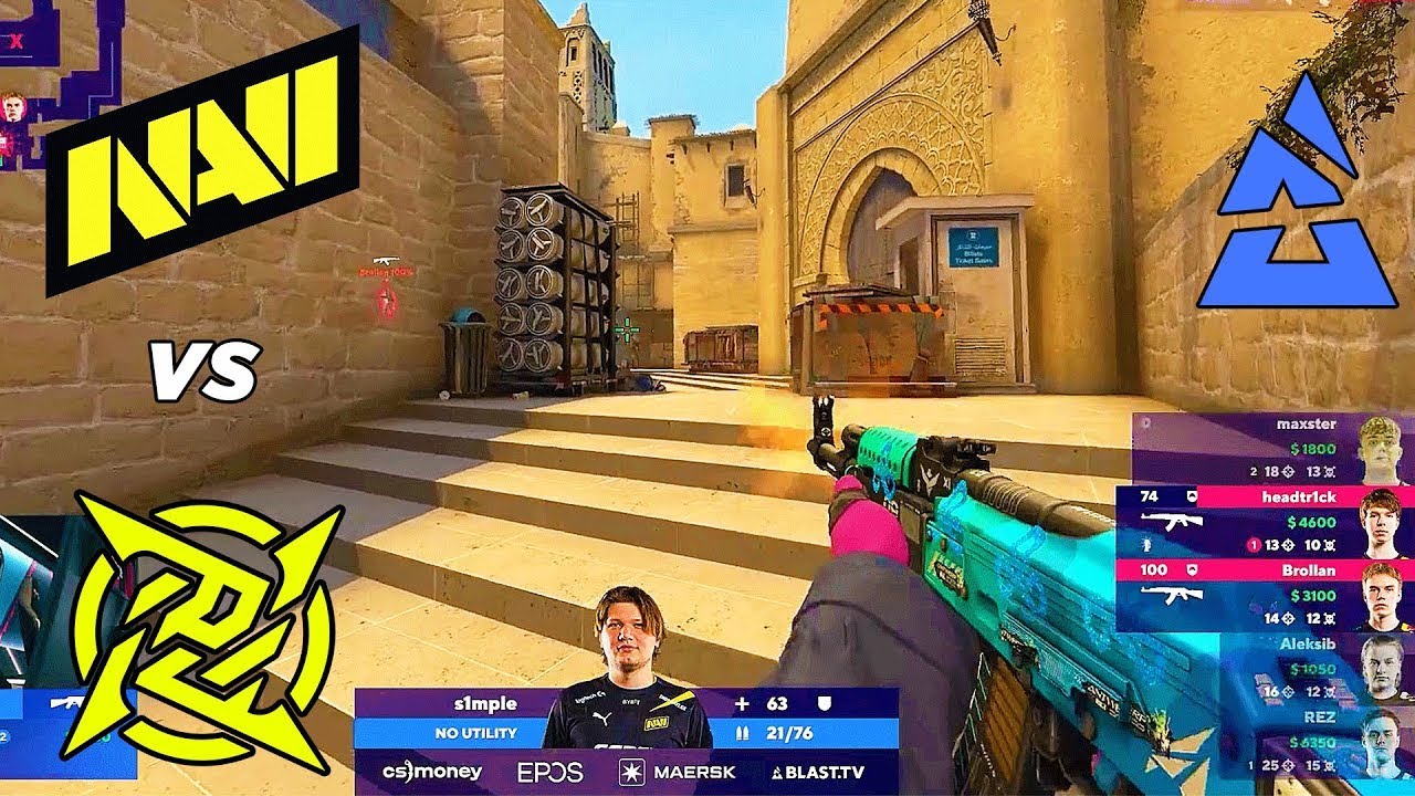 ВОТ ЭТО ИГРА ЧТО ПРОИСХОДИТ  МАТЧ РЕВАНШ! NaVi vs NiP  Blast premier 