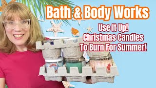 Bath & Body Works Use It Up! Christmas Candles To Burn For Summer!