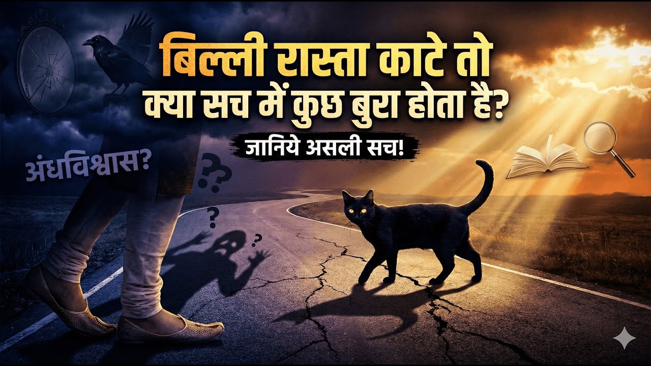 बिल्ली रास्ता काटे तो क्या सच में कुछ बुरा होता है Psychology Explained