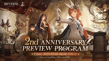 2nd Anniversary Preview Program | Reverse: 1999