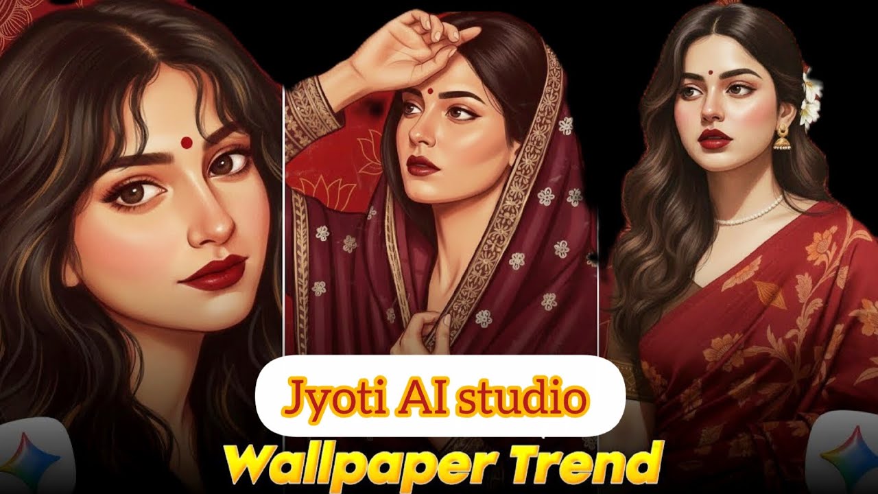 🔥 “Just One Click 😍 Mobile Se Viral AI Wallpaper Kaise Banaye”|gemini photo giral editing|✨