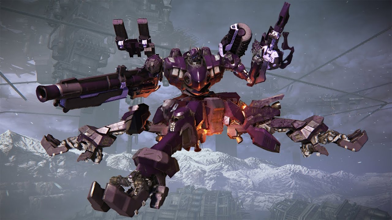 Armored Core 6 PvP - Quad Plasma Hammerer - YouTube