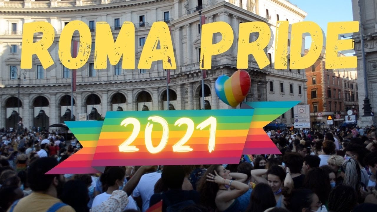 Roma Pride 2021 ( gay parade ) 