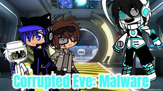 Gacha club pibby corruption and video is corrupted Eve song: Malware me Wall E and M-O try escape🩵😄