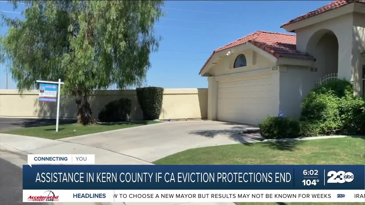 Assistance in Kern County if California eviction protection ends YouTube
