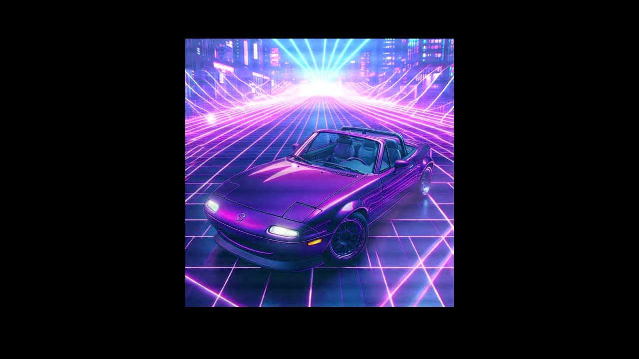 sCarless_tR[ai]n - Mazda MX-5: Zooming Through the Night (synthwave edit)