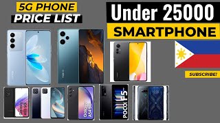 Top Smartphones Under 25K in the Philippines 2023 4K Video || Price Dot PH