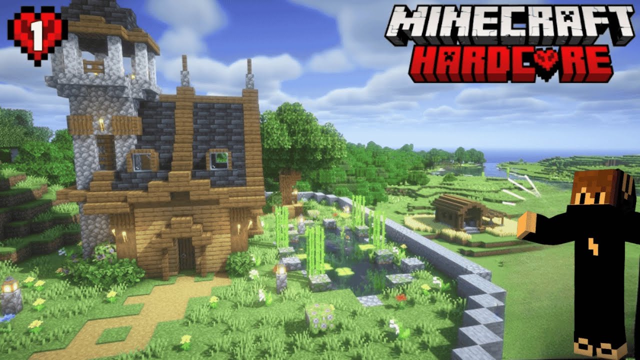The Perfect Start - Minecraft Hardcore Let's Play | Ep 1 - YouTube