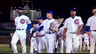Famous The World Champion Chicago Cubs Raise The 2016 Championship Banner! Net Worth
